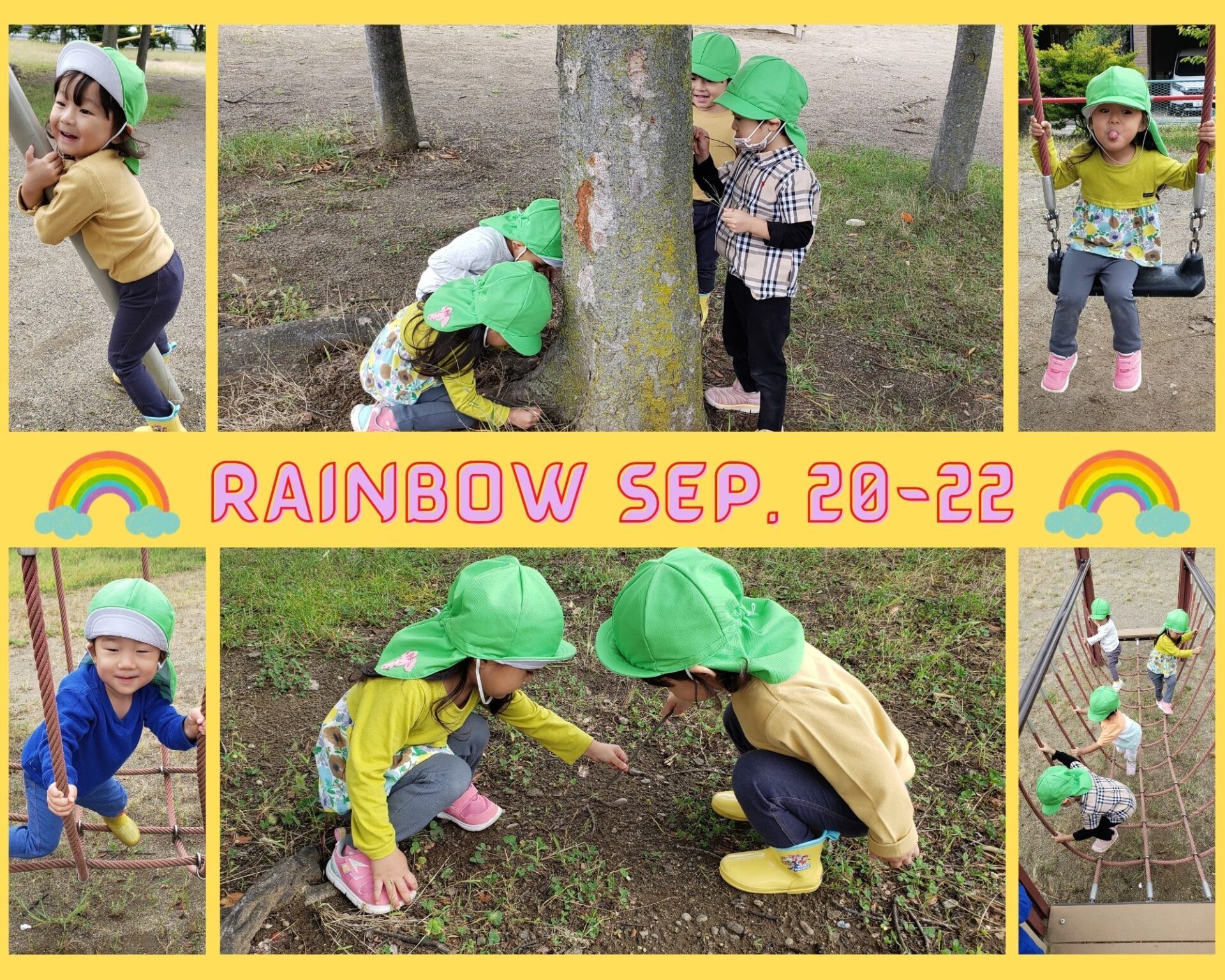 Nagano Rainbow –  Looking for ants at the park (20-23 September) 